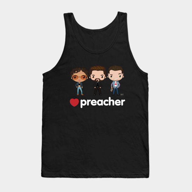 Love Preacher - Tulip, Jess & Cas Tank Top by KYi